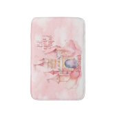 「お客様」のカスタマイズが可能 バスマット (正面縦)