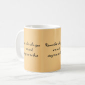 お客様 コーヒーマグカップ (正面左)