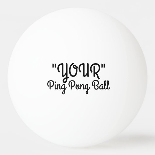 お客様 卓球ボール (正面)
