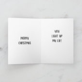 ***お客様***私の人生を明るく シーズンカード (内部)