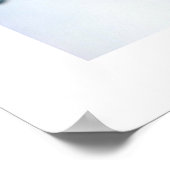 お客様/自然への感動的プリント ポスター (角)