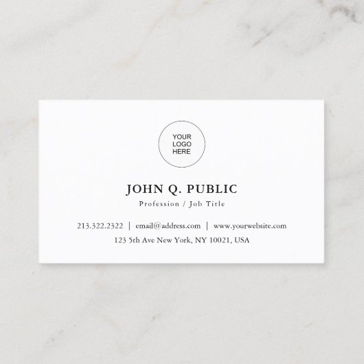 お客様QRコード会社ロゴはこちらテンプレート 名刺 (裏面)