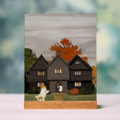 お家にようこそ幽霊のよく出る アクリルサイン (ニュートラル)