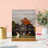 お家にようこそ幽霊のよく出る アクリルサイン (ウェディング)