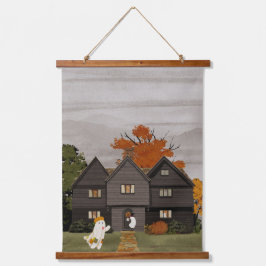 お家にようこそ幽霊のよく出る 吊り下げ型タペストリー