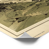 お寺と塔 ポスター (角)