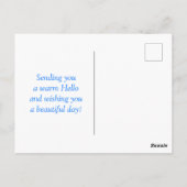 お寺の間の東京タワー ポストカード (裏面)