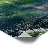 お寺の静けさと美しい日本の ポスター (角)