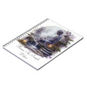 お寺インブッダ螺旋写真帳 ノートブック (左側)