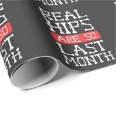 お尻おもしろい交換骨手術の回復 ラッピングペーパー (ロールコーナー)