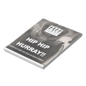 お尻お尻のハードレイによるお尻の交換 ノートパッド (回転)