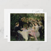 お尻お尻の万歳!Skagen, 1888 インビテーションポストカード (正面/裏面)