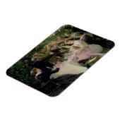 お尻お尻の万歳！Skagen, 1888 マグネット (左側)