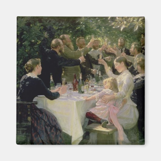 お尻お尻の万歳！Skagen, 1888 マグネット (正面)