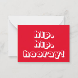 お尻お尻やった！おめでとうございます、赤い白のカード アドバイスカード