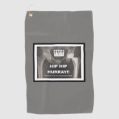 お尻お尻ハーレイ – お尻交換のおめでとう ゴルフタオル (正面)