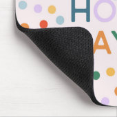 お尻お尻フーレイバースデーパーティーおめでとう マウスパッド (コーナー)