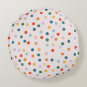 お尻お尻フーレイバースデーパーティーおめでとう ラウンドクッション (裏面)