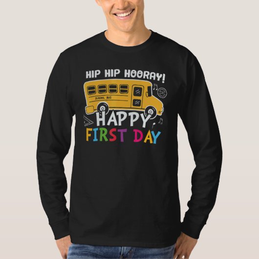 お尻お尻ホテルハッピーファースト1日かわいい5年生 Tシャツ (正面)