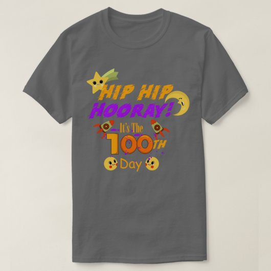お尻お尻ホレイザ100日目 Tシャツ (デザイン正面)