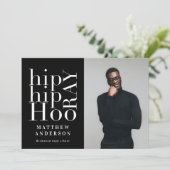 お尻お尻ホレイフォト卒業パーティー招待状 案内状 (スタンド正面)