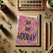 お尻お尻ホレーおもしろいモダンインスピリお洒落ティ カード