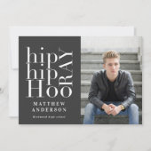 お尻お尻ホレー写真卒業パーティー数々の写真 案内状 (正面)