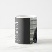 お尻お尻ホレー写真卒業パーティー コーヒーマグカップ (中央)