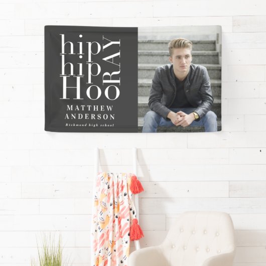 お尻お尻ホレー写真卒業パーティー 横断幕 (インサイチュ)