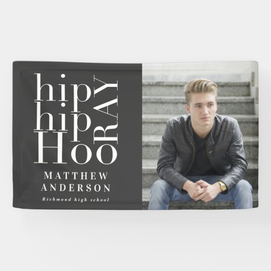 お尻お尻ホレー写真卒業パーティー 横断幕 (横)