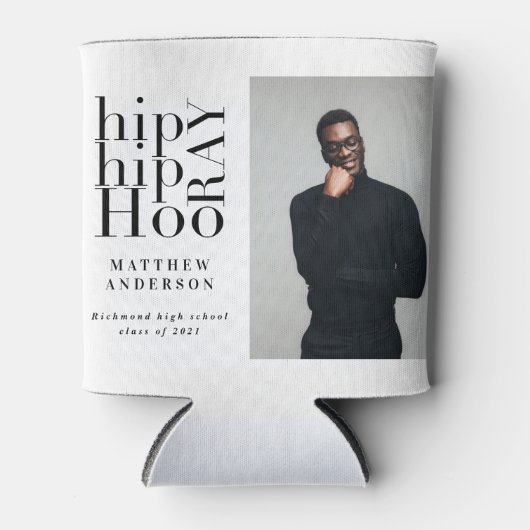 お尻お尻ホレー写真卒業パーティー 缶クーラー (正面)