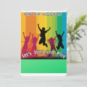 お尻お尻ホレー！バウンス：トランポリン公園 招待状 (スタンド正面)