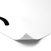 お尻お尻ホームプログラミングアレイ ポスター (角)