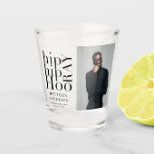 お尻お尻ホーレー写真卒業パーティー  ショットグラス (正面)