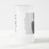 お尻お尻ホーレー写真卒業パーティー フロストグラスビールジョッキ (中央)