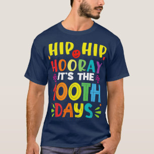お尻お尻Hooray Itx27s学校お尻100日目 Tシャツ