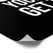 お尻から離れる – ジム、喧騒、成功意欲を起こ、 ポスター (角)