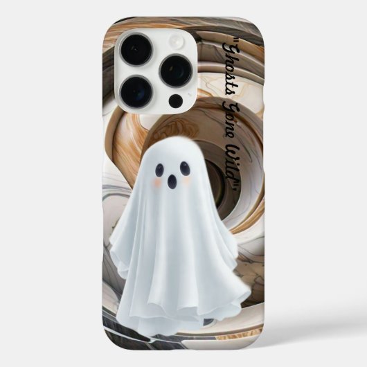 "お尻がキュートな亡霊クルー" Case-Mate iPhoneケース (裏面)