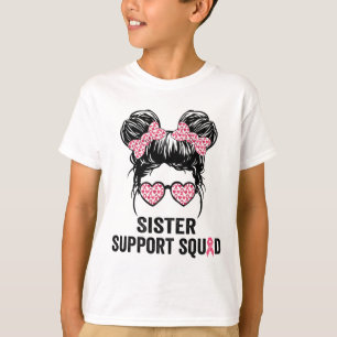 お尻と乳房の姉妹支援隊 乳がん啓発 Tシャツ