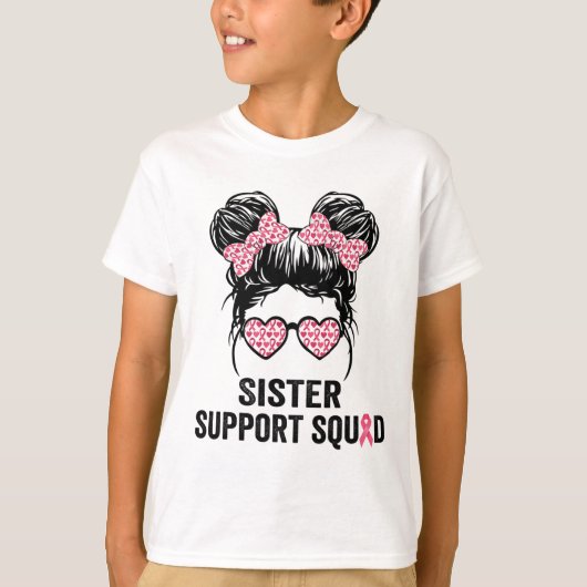 お尻と乳房の姉妹支援隊 乳がん啓発 Tシャツ (正面)