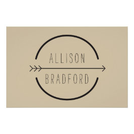 お尻と素朴矢印タンロゴダウンロード ポスター