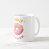 お尻にできものができちゃった コーヒーマグカップ (正面右)