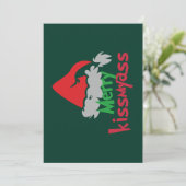 お尻にキスして！面白いホリデーカード シーズンカード (スタンド正面)