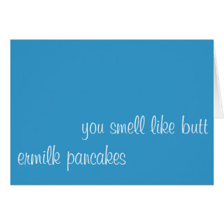 お尻のように臭いがします