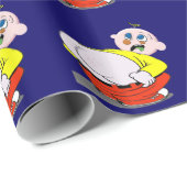 お尻の打撃を得ること! ラッピングペーパー (ロールコーナー)