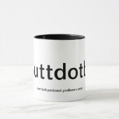 お尻の点のお尻マグ マグカップ (中央)