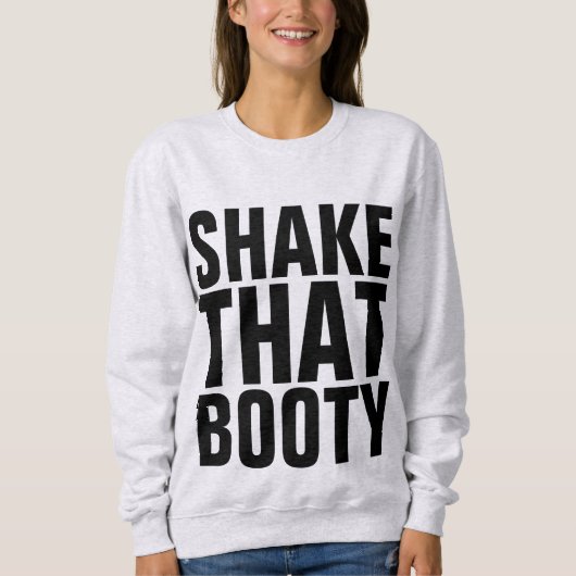 お尻を振るダンス ヒップホップ Tシャツ (正面)