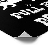 お尻を揉んで豚肉を引き抜いて バーベキュージョーク ポスター (角)