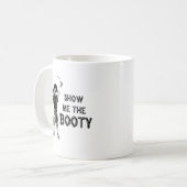 お尻を見せて コーヒーマグカップ (正面左)