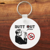 お尻アウトお願い キーホルダー (正面)